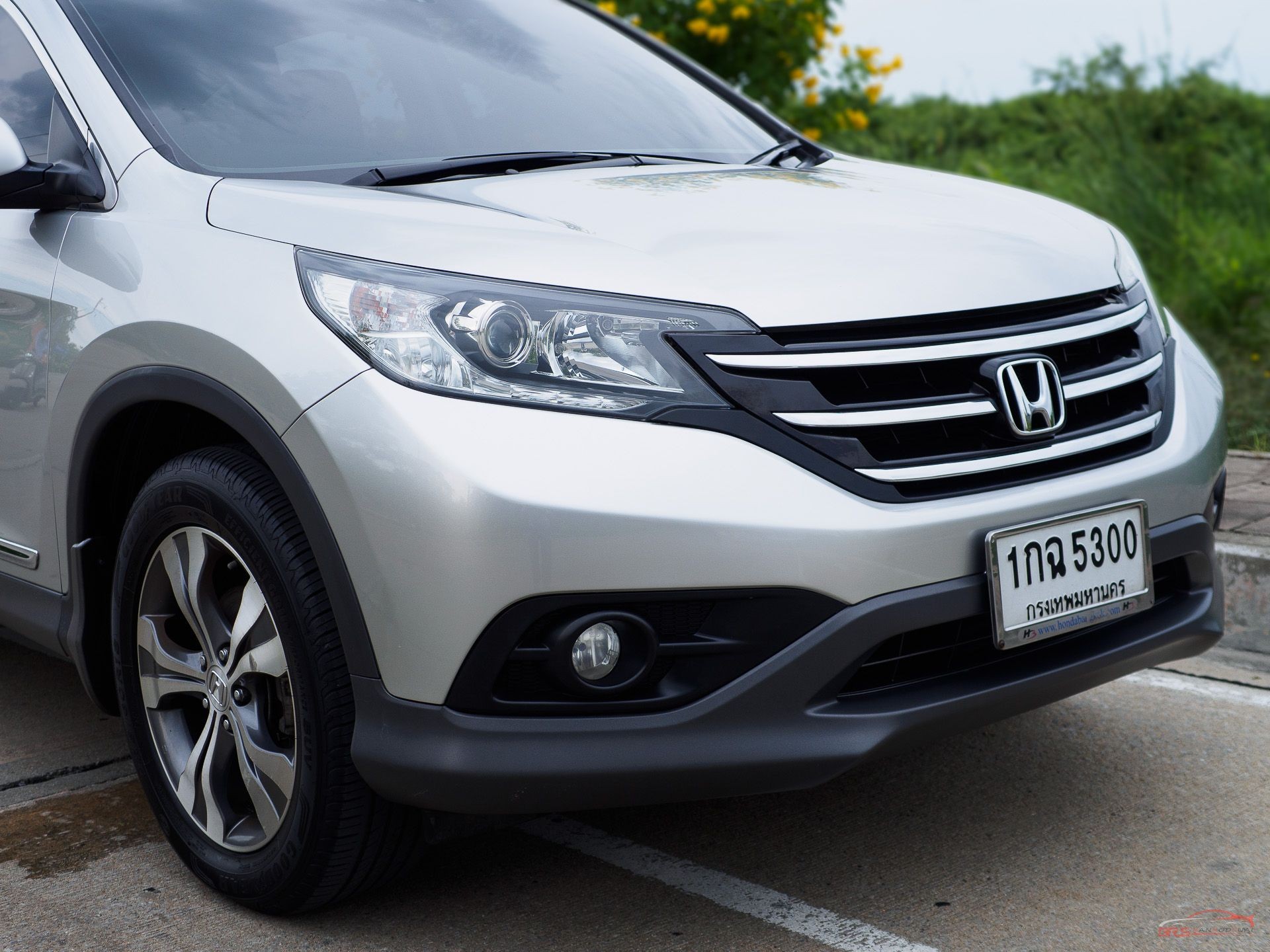 2013 Honda CR-V สีเงิน