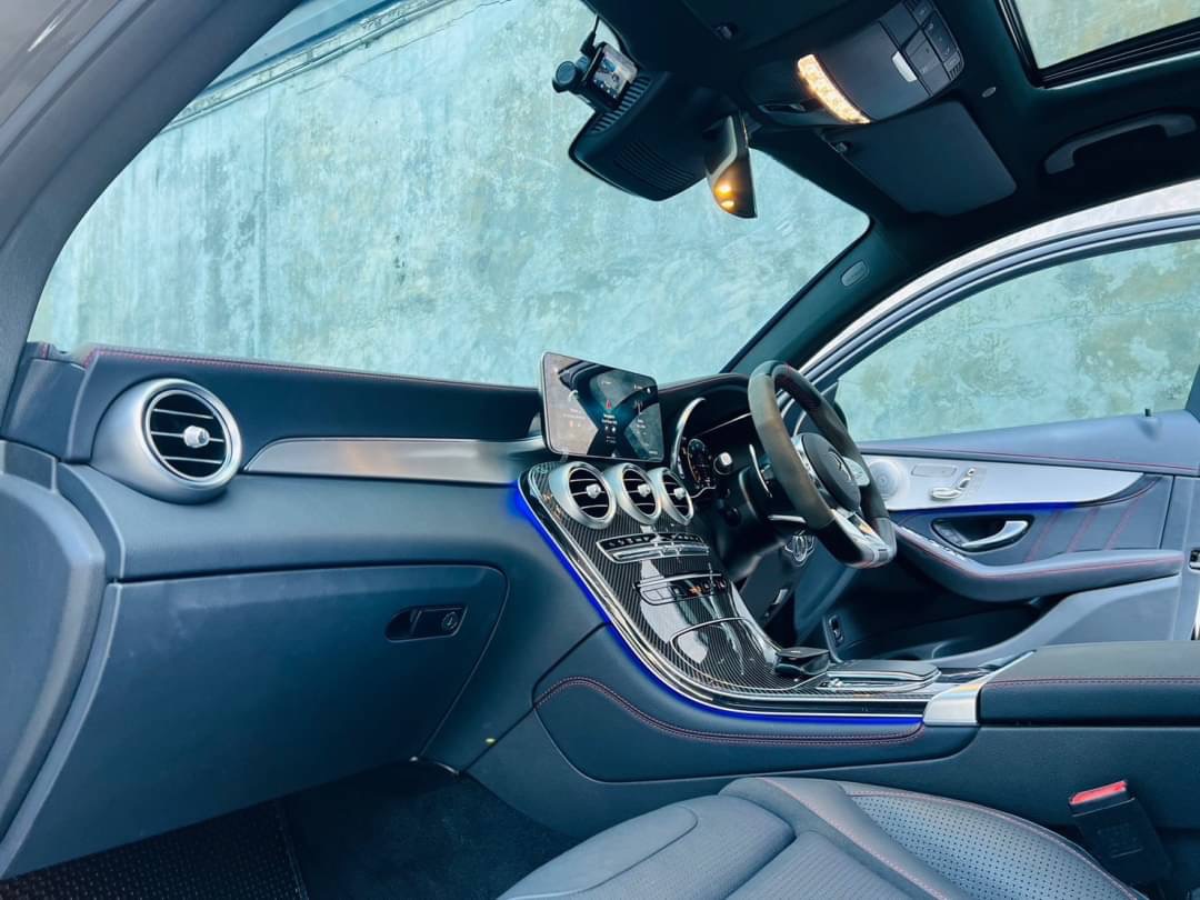 2021 Mercedes-Benz GLC-Class GLC43 สีดำ (รูปที่ 8)