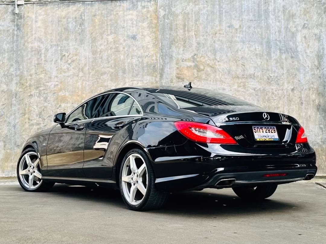 2012 Mercedes-Benz CLS-Class W218 CLS350 สีดำ