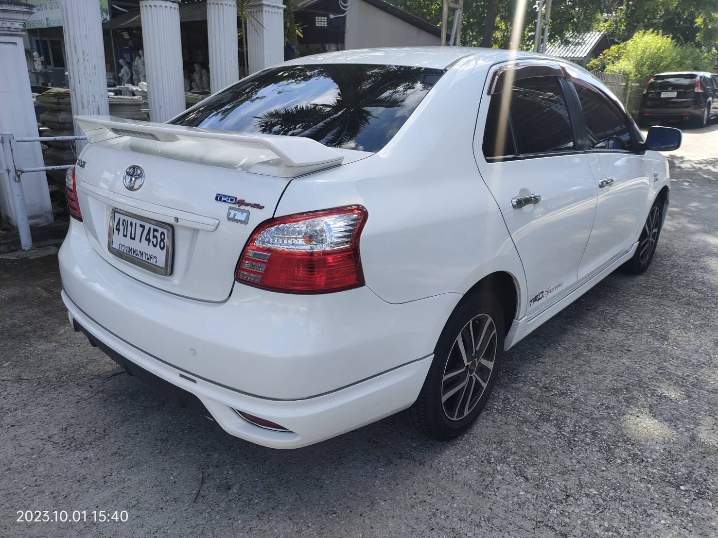 ปี 2012 TOYOTA VIOS 1.5 TRD SPORTIVO รถสวย ไมล์ 150,xxx กม."