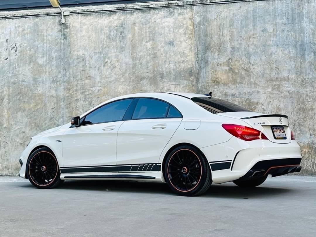 2016 Mercedes-Benz CLA-Class CLA-CLass CLA45 สีขาว (รูปที่ 8)