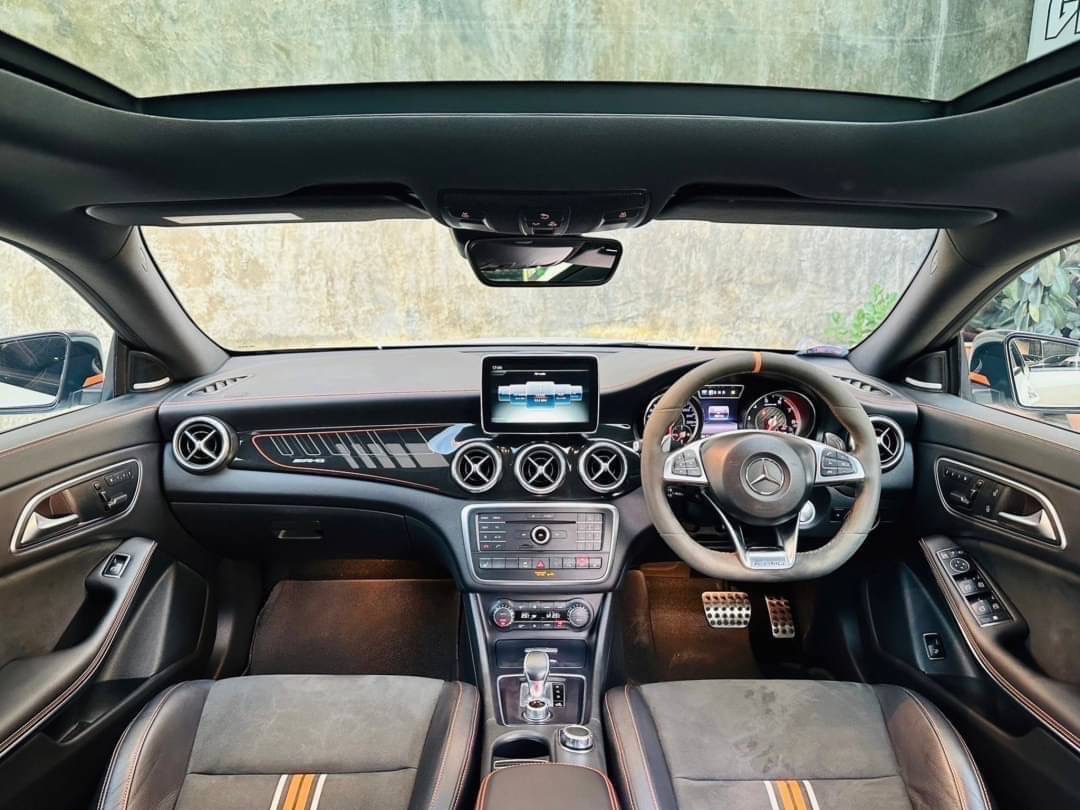 2016 Mercedes-Benz CLA-Class CLA-CLass CLA45 สีขาว (รูปที่ 13)