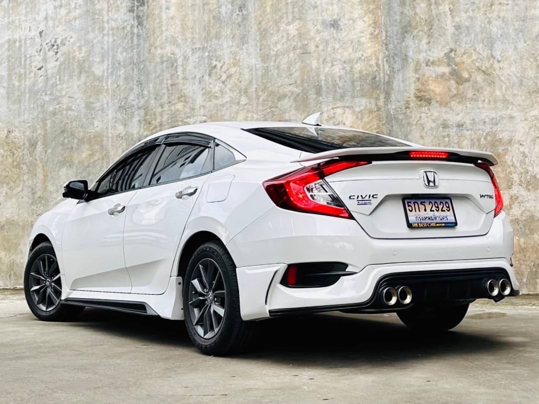 2020 Honda Civic Sedan สีขาว (รูปที่ 3)