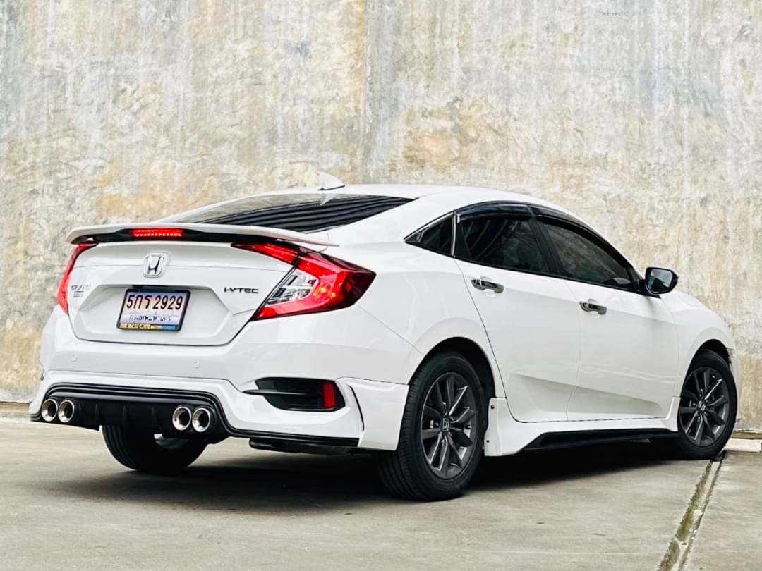 2020 Honda Civic Sedan สีขาว (รูปที่ 4)