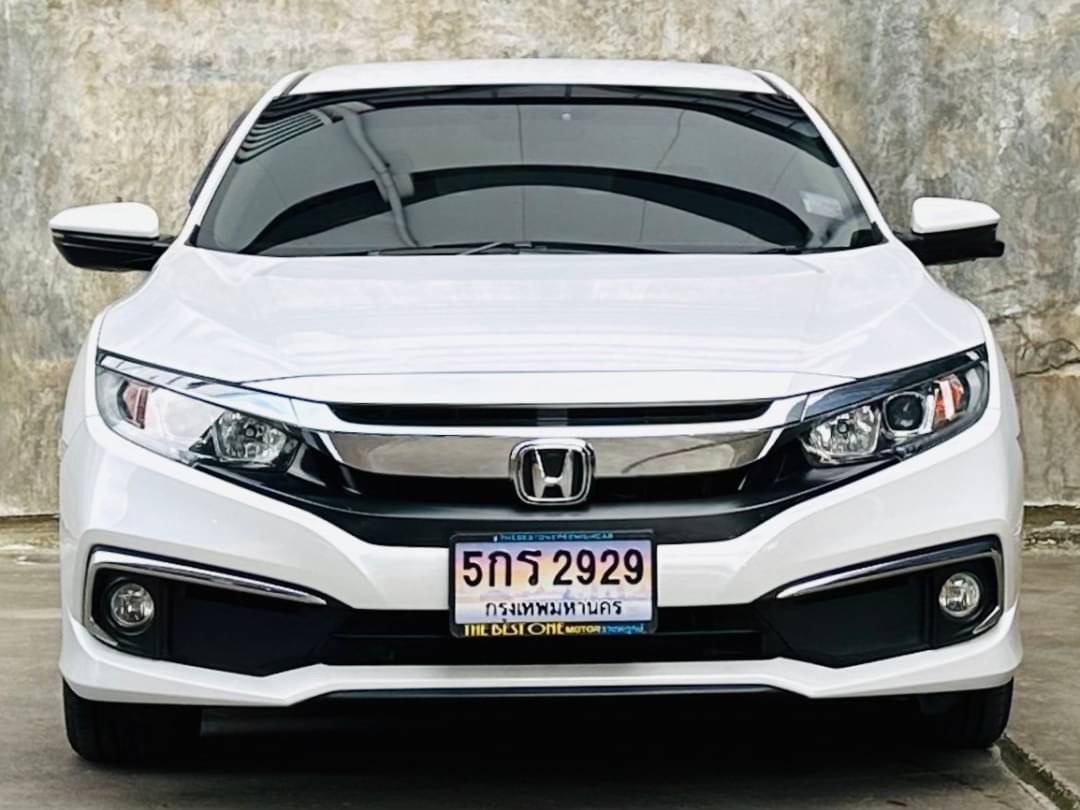 2020 Honda Civic Sedan สีขาว