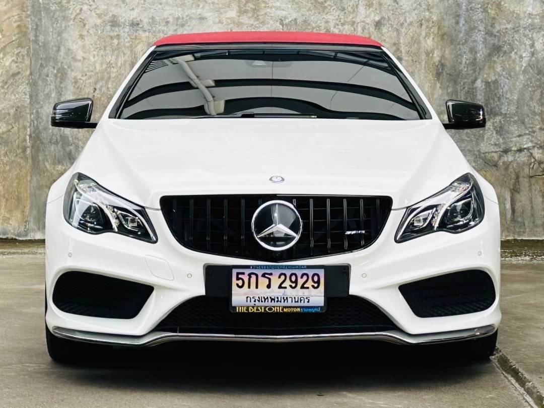 2016 Mercedes-Benz E-Class Cabriolet E250 สีขาว (รูปที่ 2)