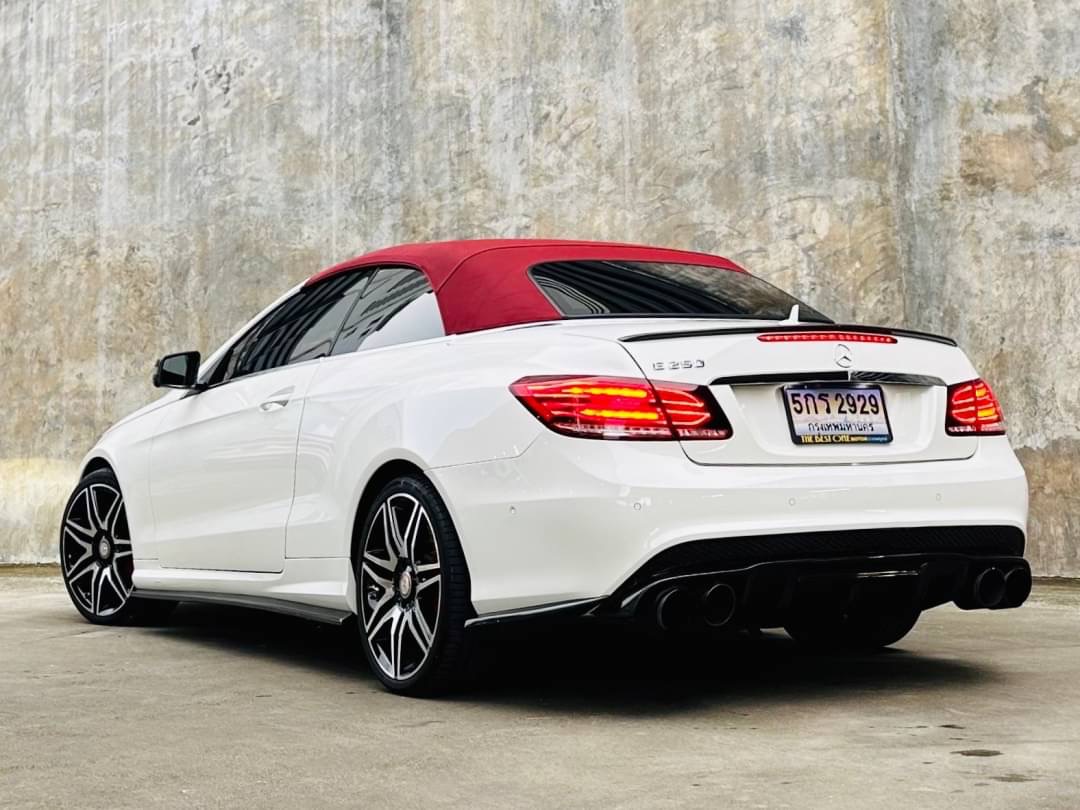 2016 Mercedes-Benz E-Class Cabriolet E250 สีขาว (รูปที่ 8)