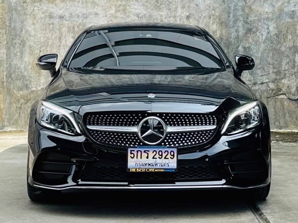 2019 Mercedes-Benz C-Class W205 C200 สีดำ (รูปที่ 2)