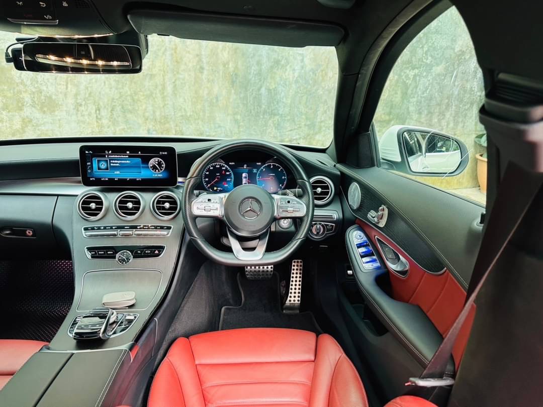 2021 Mercedes-Benz C-Class C 220 d สีขาว (รูปที่ 16)