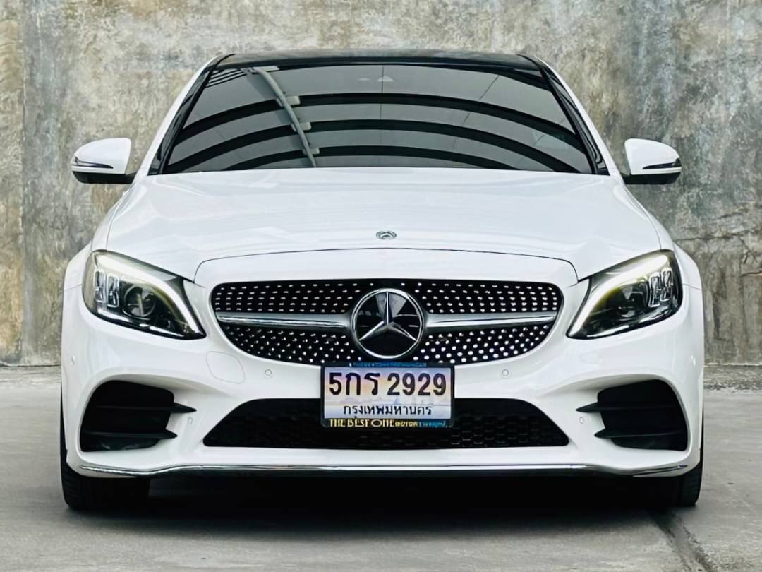 2021 Mercedes-Benz C-Class C 220 d สีขาว (รูปที่ 7)
