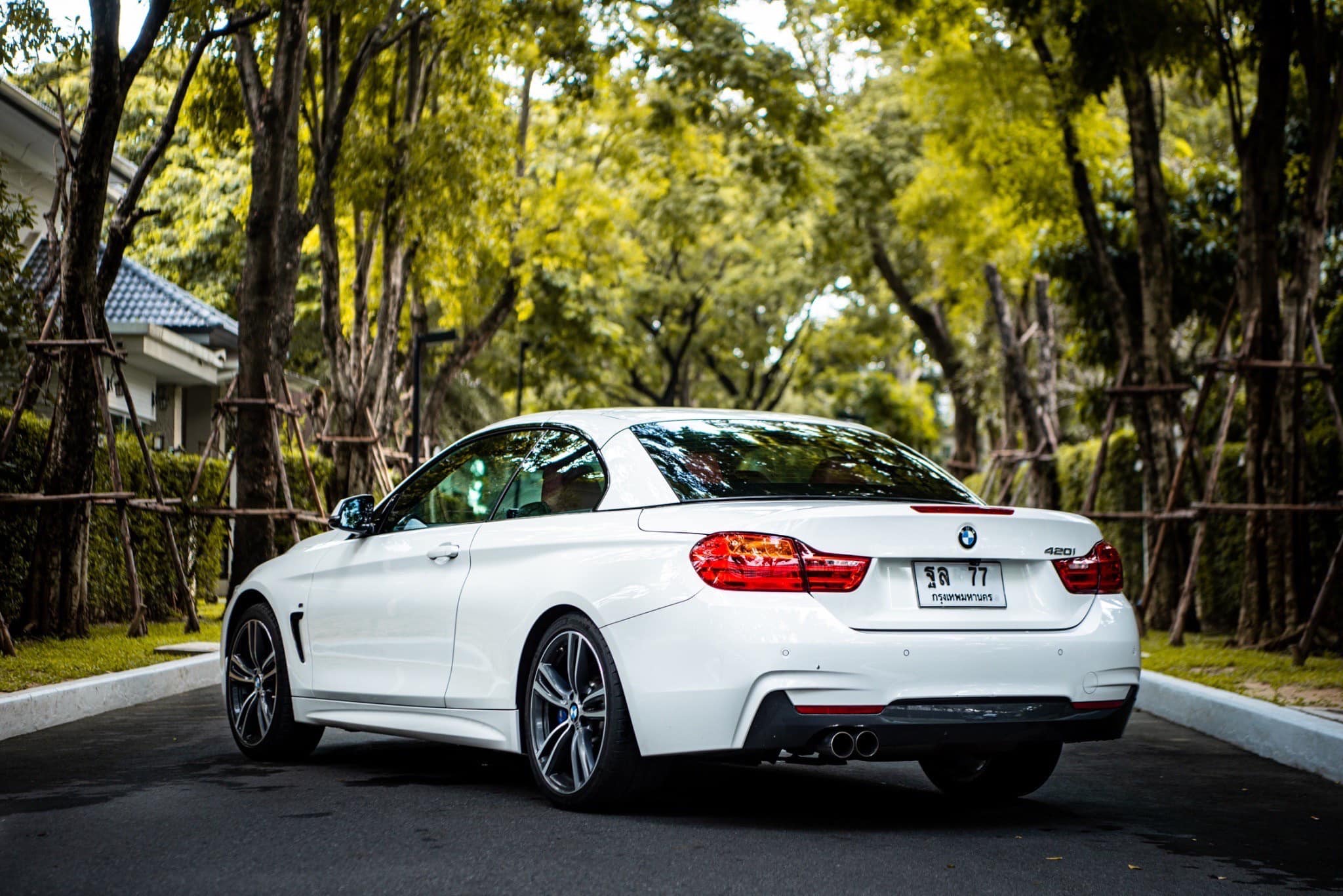 Bmw 420i M Sport CARBRIOLET 2015 Y. โคตรหล่อ (รูปที่ 7)