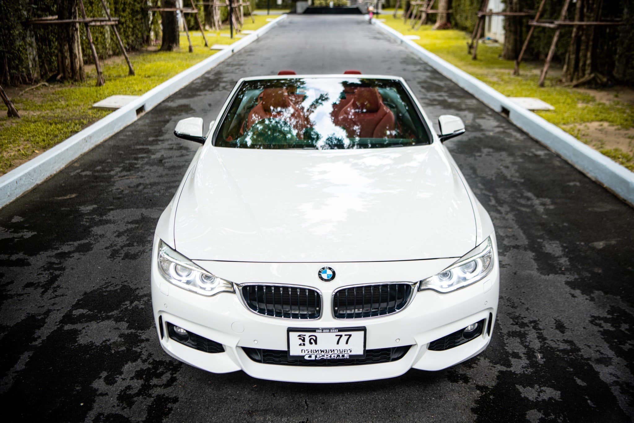 Bmw 420i M Sport CARBRIOLET 2015 Y. โคตรหล่อ (รูปที่ 3)