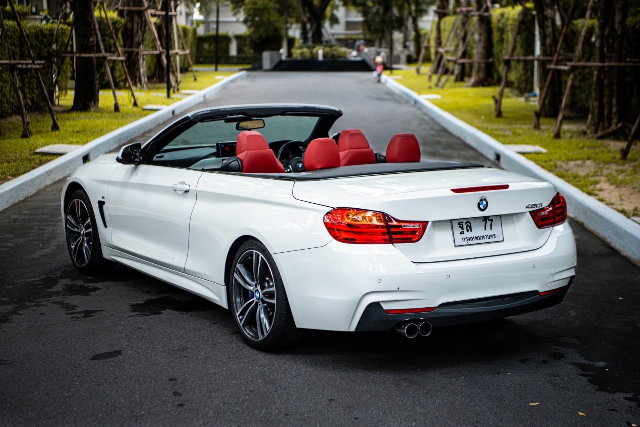 Bmw 420i M Sport CARBRIOLET 2015 Y. โคตรหล่อ (รูปที่ 5)