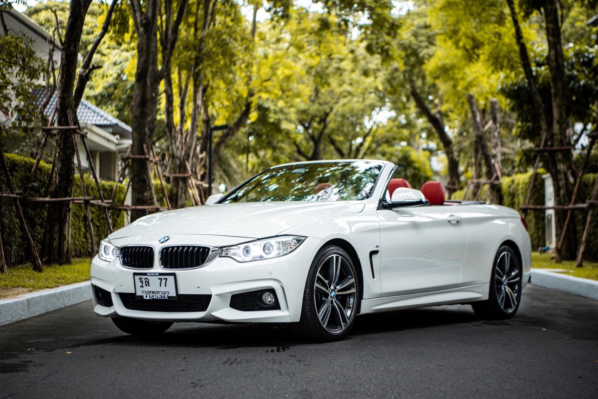 Bmw 420i M Sport CARBRIOLET 2015 Y. โคตรหล่อ (รูปที่ 6)