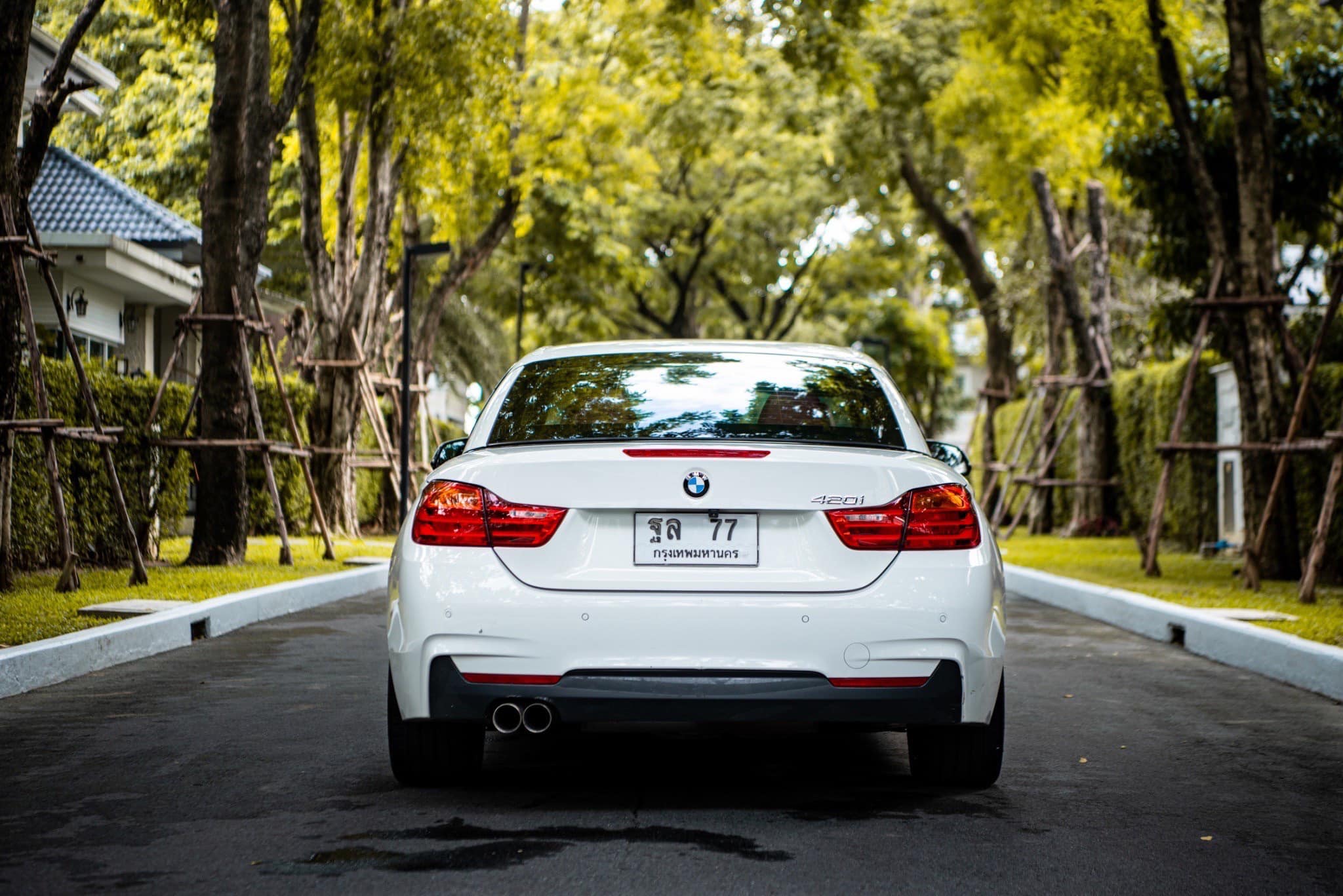 Bmw 420i M Sport CARBRIOLET 2015 Y. โคตรหล่อ (รูปที่ 10)