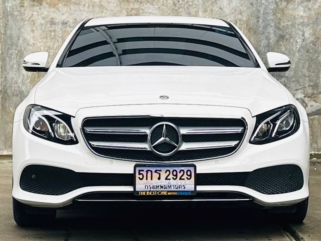 2018 Mercedes-Benz E-Class W213 E350 สีขาว (รูปที่ 7)
