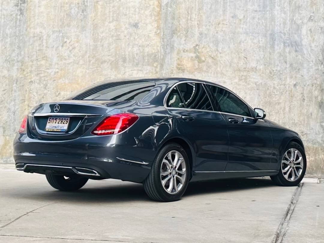 2016 Mercedes-Benz C-Class W205 C200 สีเทา (รูปที่ 5)