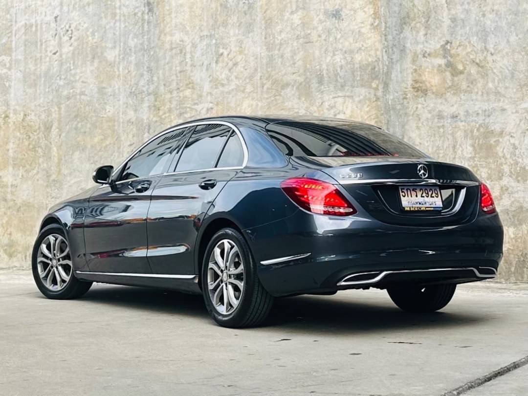 2016 Mercedes-Benz C-Class W205 C200 สีเทา (รูปที่ 6)