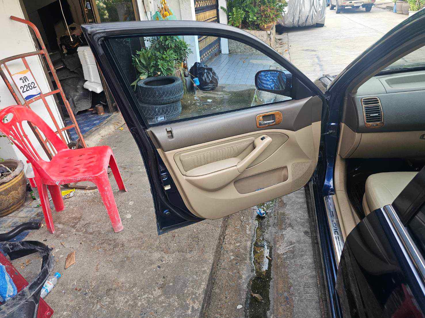 2003 Honda Civic ES (Dimension) สีน้ำเงิน (รูปที่ 17)