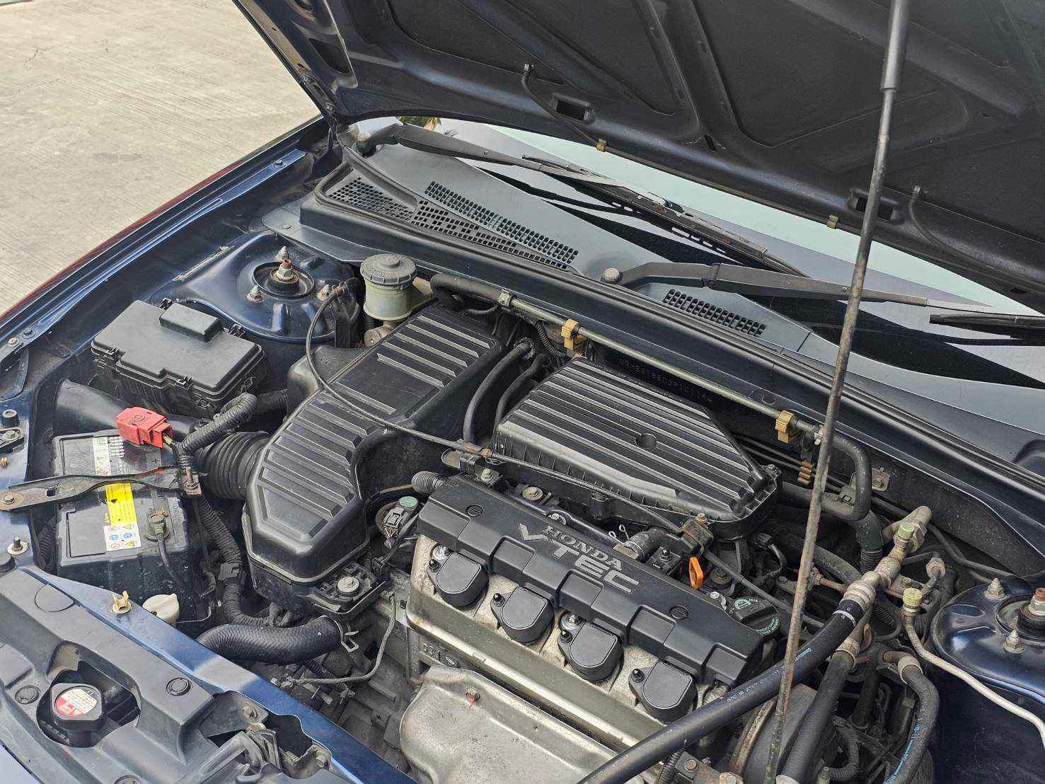 2003 Honda Civic ES (Dimension) สีน้ำเงิน (รูปที่ 15)