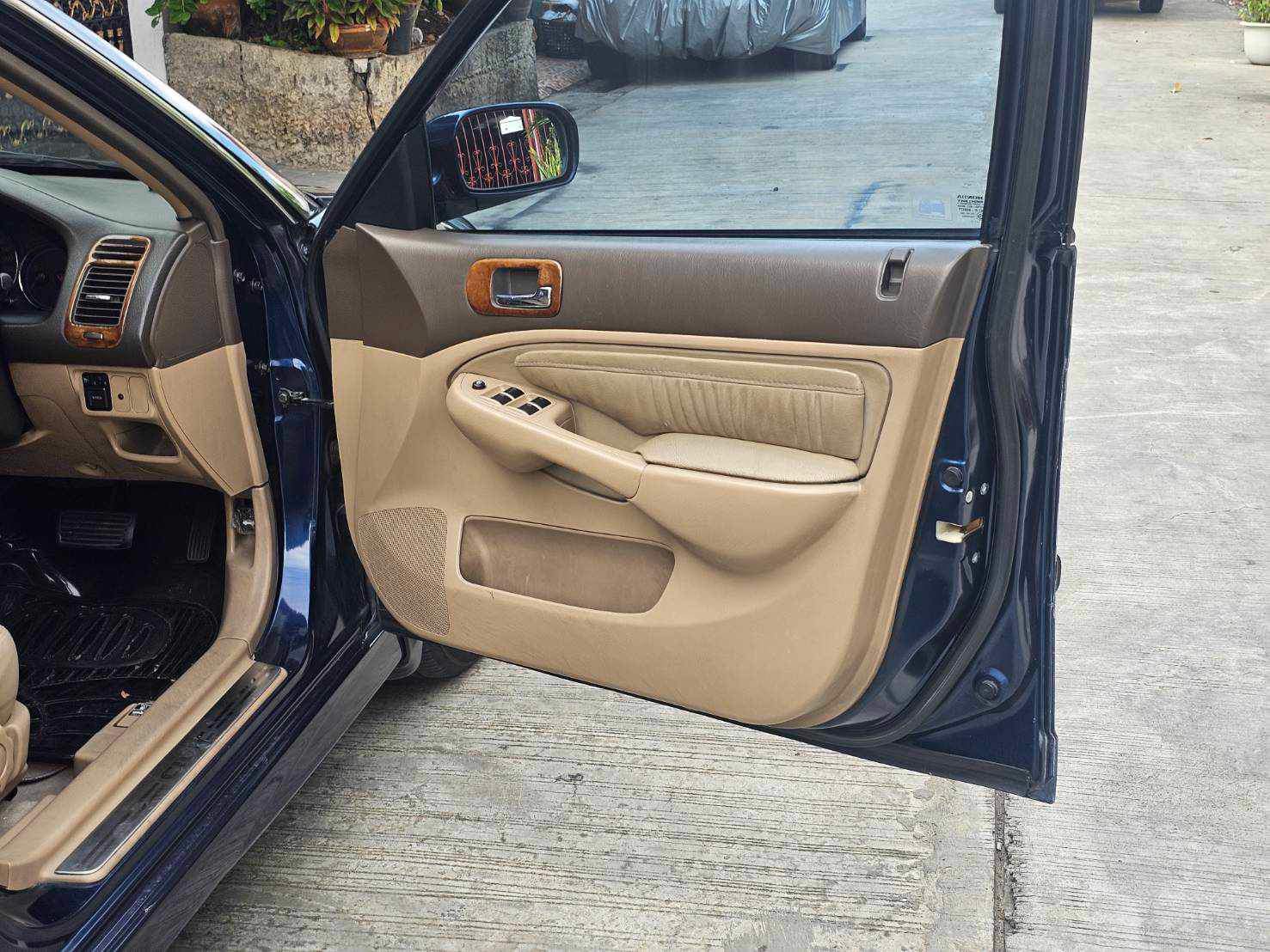 2003 Honda Civic ES (Dimension) สีน้ำเงิน (รูปที่ 8)