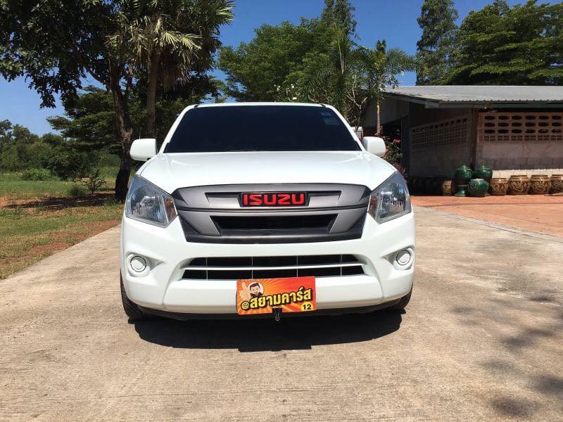 Isuzu D-Max Space Cab ปี 2018 สีขาว