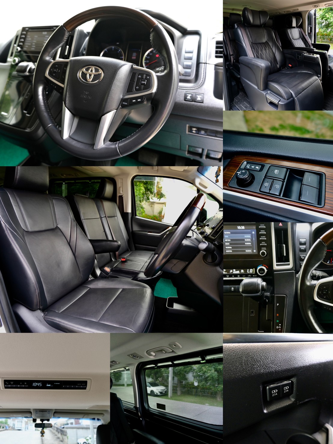 รถRare ltem ประวัติดี ไมล์น้อย 54,xxx กม. 🔥รุ่นรถ : toyota Majesty 2.8 Premium 6AT เครื่องยนต์: ดีเซล เกียร์: ออโต้ ปี: 2020 สี: ขาว ไมล์: (รูปที่ 11)