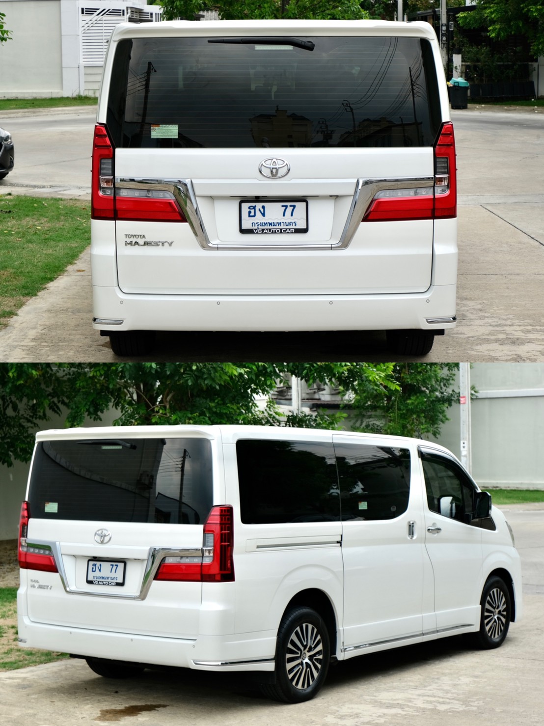 รถRare ltem ประวัติดี ไมล์น้อย 54,xxx กม. 🔥รุ่นรถ : toyota Majesty 2.8 Premium 6AT เครื่องยนต์: ดีเซล เกียร์: ออโต้ ปี: 2020 สี: ขาว ไมล์: (รูปที่ 21)