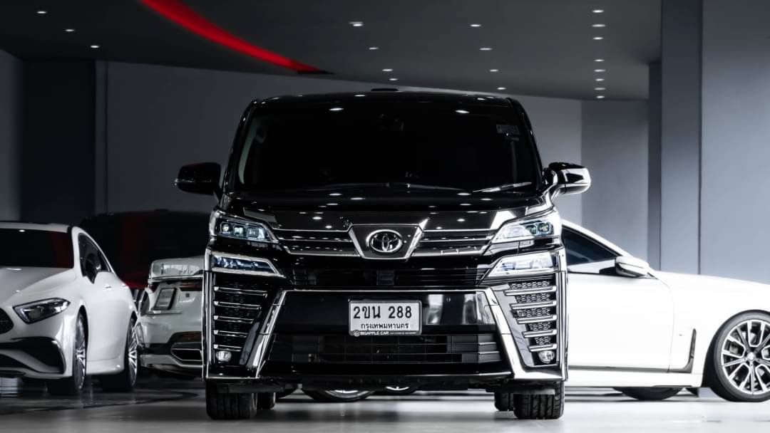 2022 Toyota Vellfire สีดำ (รูปที่ 5)