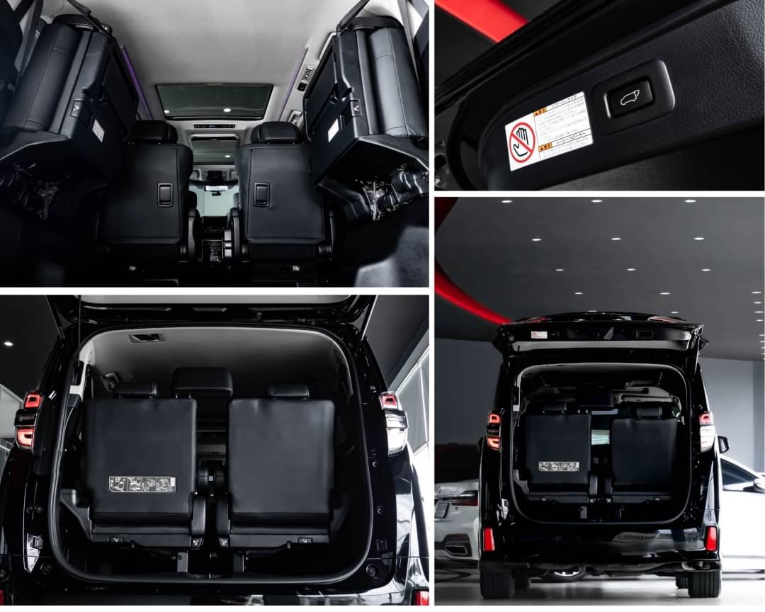 2022 Toyota Vellfire สีดำ (รูปที่ 6)