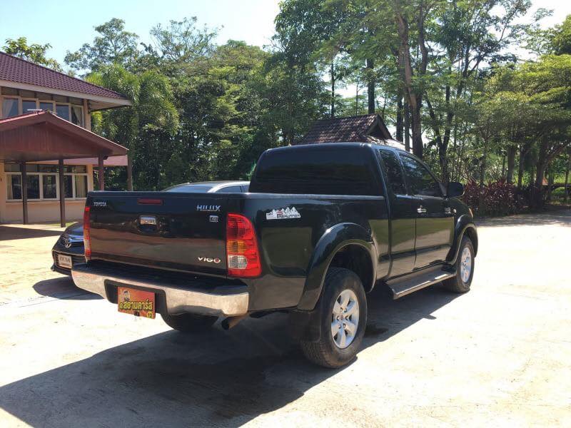 Toyota Hilux Vigo Extra cab ปี 2008 สีดำ (รูปที่ 3)