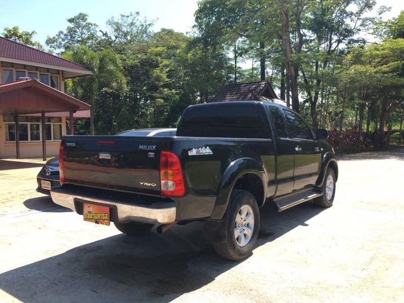 Toyota Hilux Vigo Extra cab ปี 2008 สีดำ