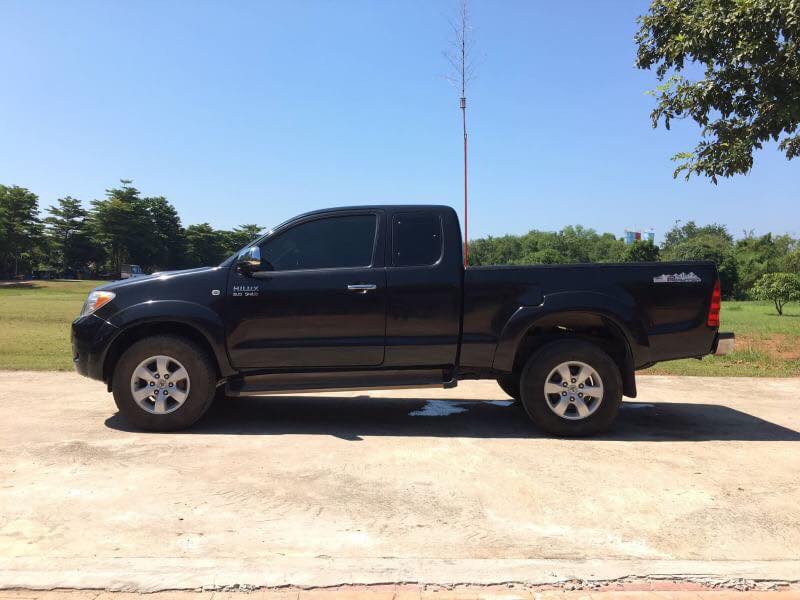 Toyota Hilux Vigo Extra cab ปี 2008 สีดำ