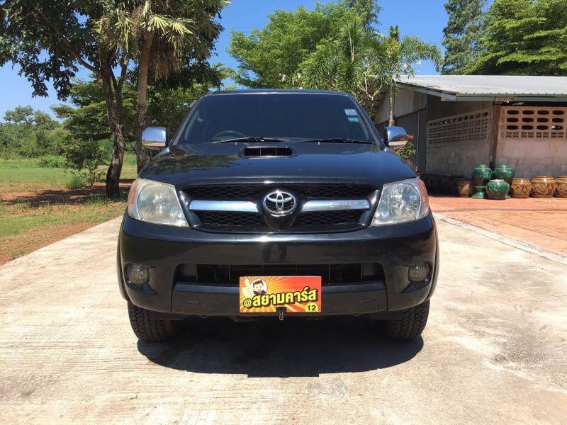 Toyota Hilux Vigo Extra cab ปี 2008 สีดำ (รูปที่ 4)