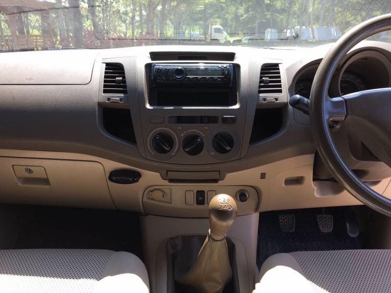 Toyota Hilux Vigo Extra cab ปี 2008 สีดำ (รูปที่ 10)