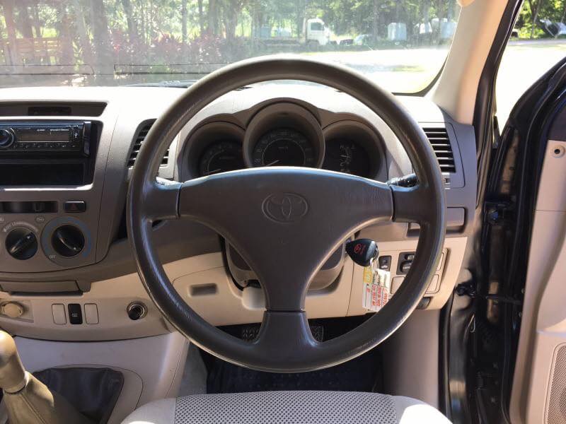 Toyota Hilux Vigo Extra cab ปี 2008 สีดำ (รูปที่ 9)