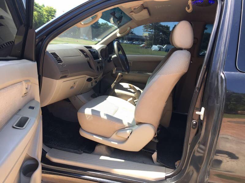 Toyota Hilux Vigo Extra cab ปี 2008 สีดำ (รูปที่ 14)