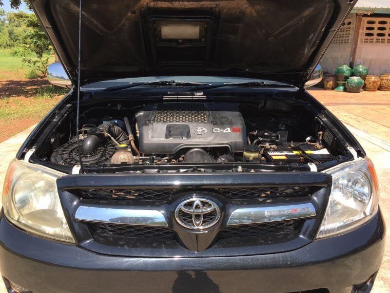 Toyota Hilux Vigo Extra cab ปี 2008 สีดำ (รูปที่ 17)