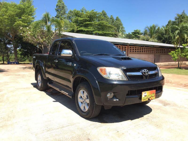 Toyota Hilux Vigo Extra cab ปี 2008 สีดำ