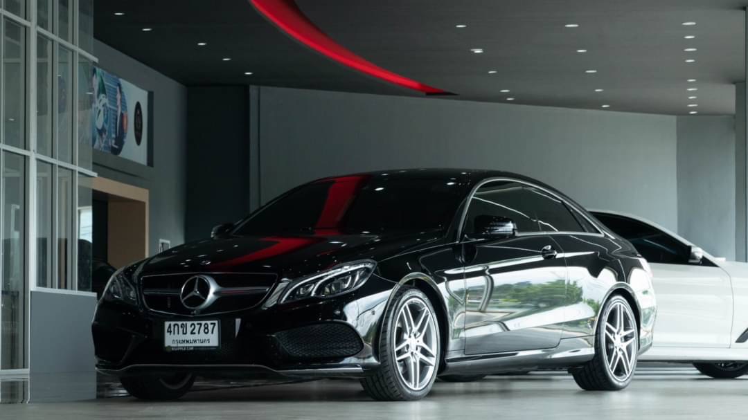 2014 Mercedes-Benz E-Class Cabriolet E200 สีดำ