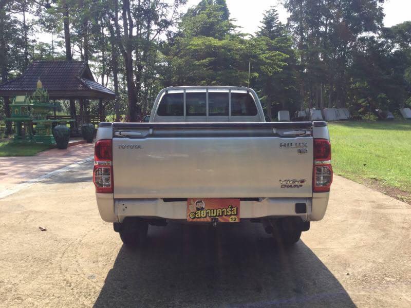 Toyota Hilux Vigo ตอนเดียว ปี 2013 สีเทา (รูปที่ 5)