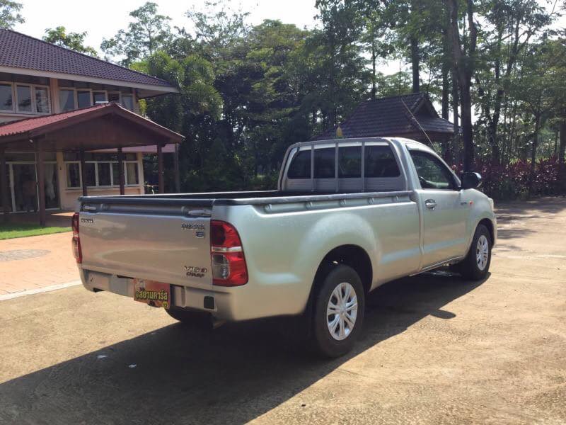 Toyota Hilux Vigo ตอนเดียว ปี 2013 สีเทา (รูปที่ 4)