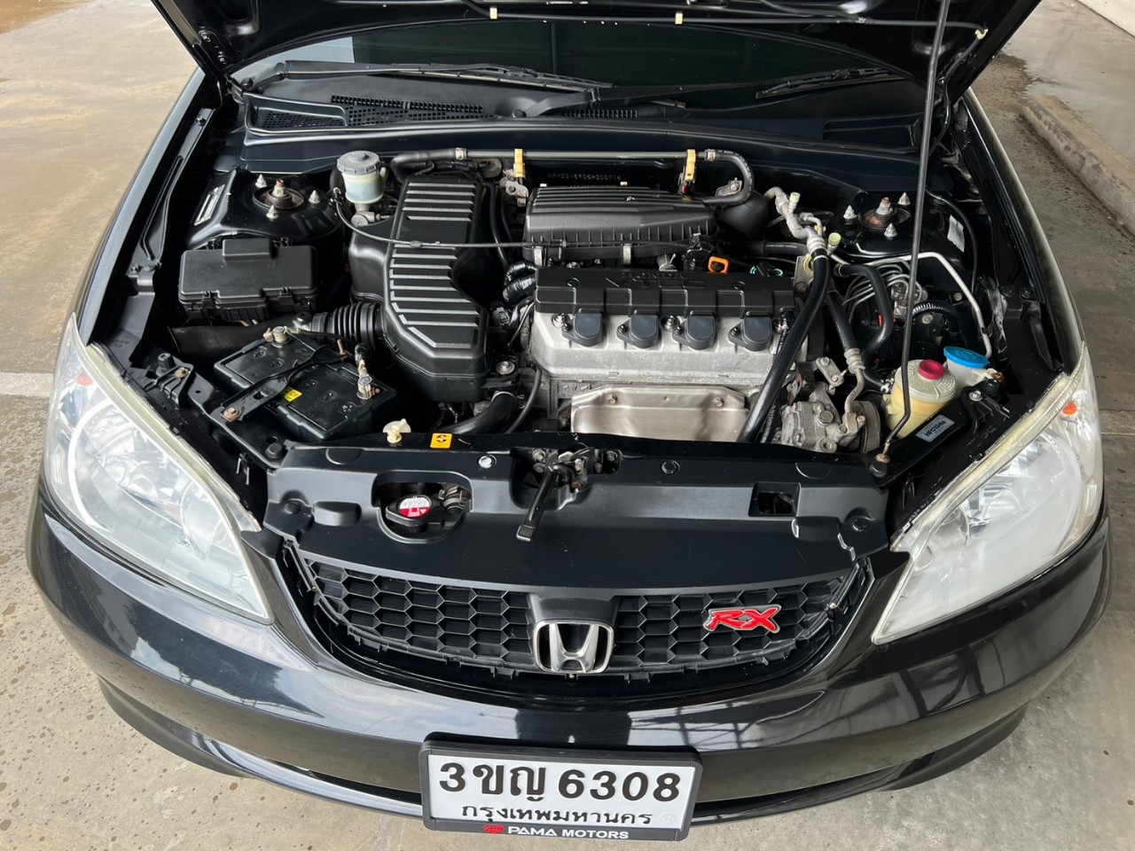 2005 Honda Civic ES (Dimension) โฉม ตาเหยี่ยว สีดำ (รูปที่ 20)