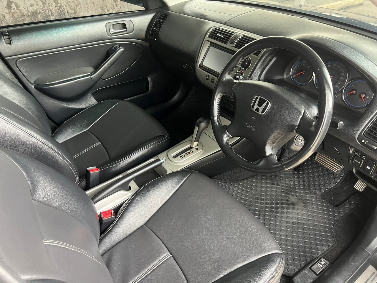 2005 Honda Civic ES (Dimension) โฉม ตาเหยี่ยว สีดำ (รูปที่ 11)