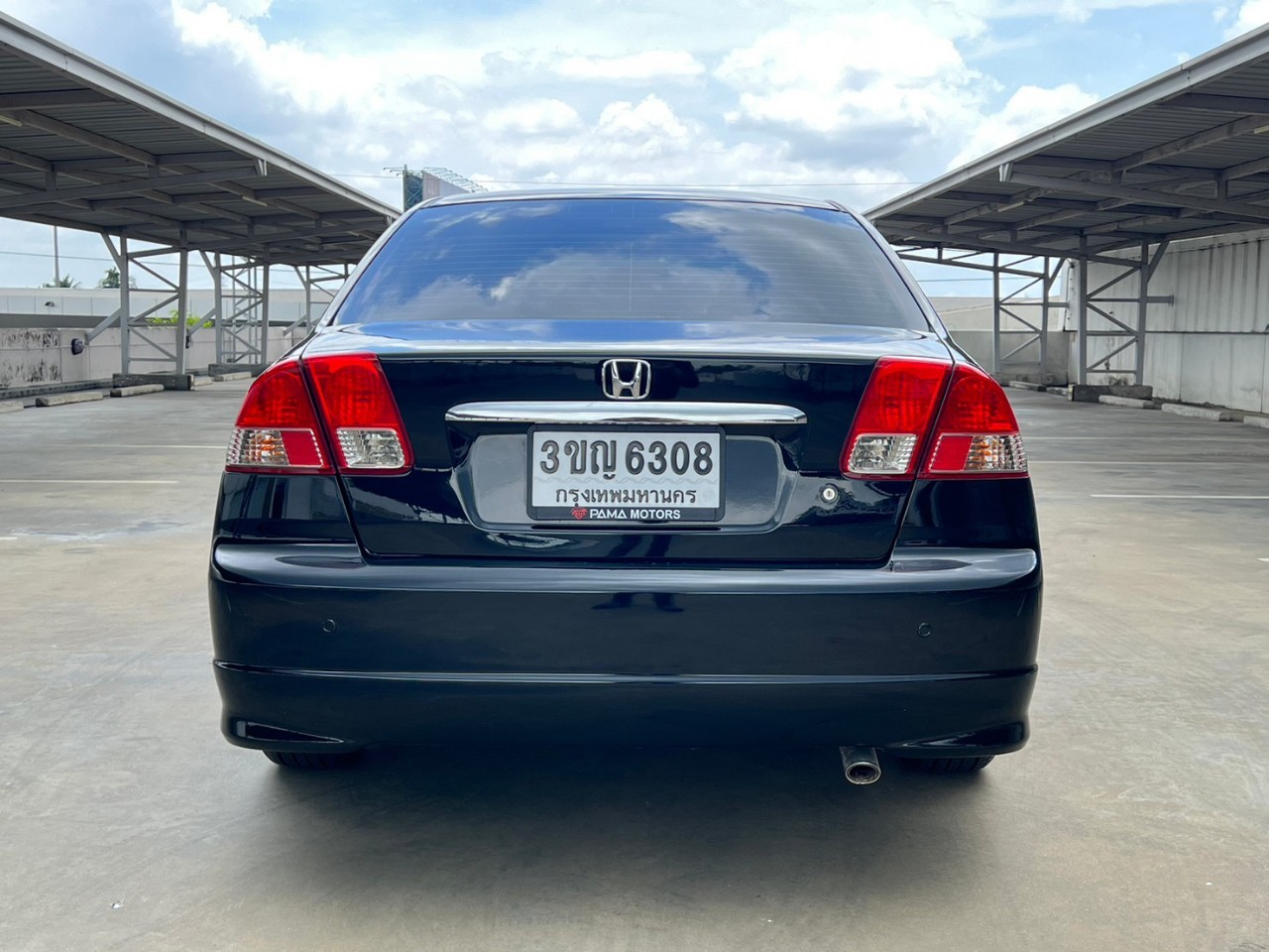 2005 Honda Civic ES (Dimension) โฉม ตาเหยี่ยว สีดำ (รูปที่ 8)