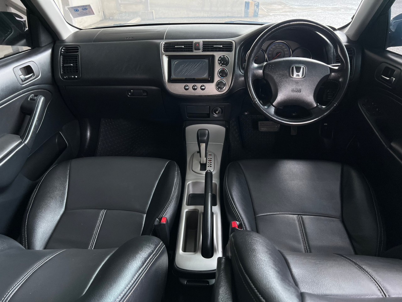 2005 Honda Civic ES (Dimension) โฉม ตาเหยี่ยว สีดำ (รูปที่ 15)