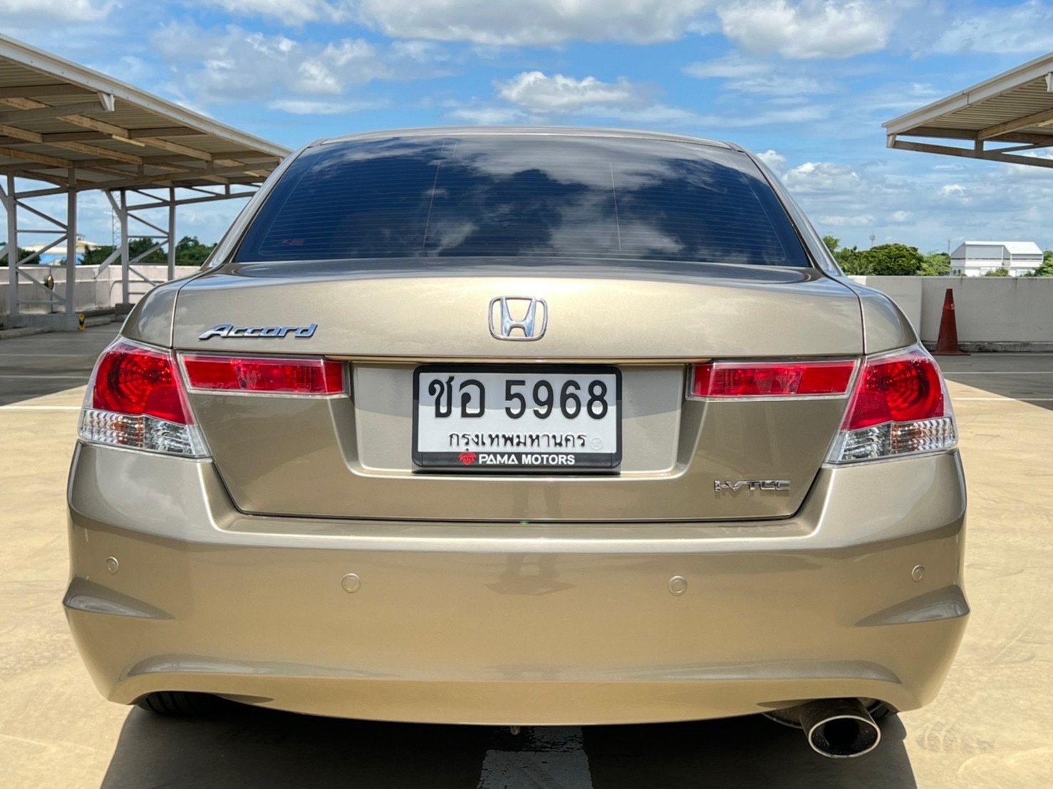 2008 Honda Accord Gen 8 สีน้ำตาล