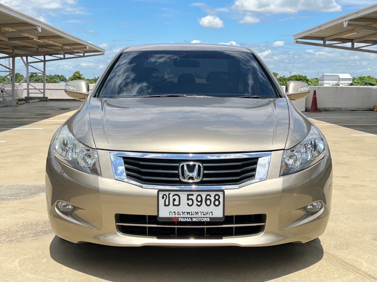 2008 Honda Accord Gen 8 สีน้ำตาล (รูปที่ 3)