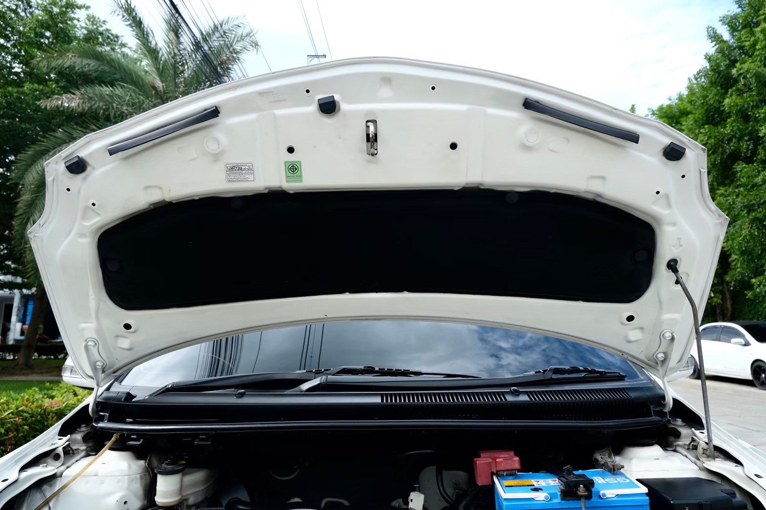 Toyota vios 1.5E ออโต้ เบนซิน ปี2010 สีขาว (รูปที่ 11)