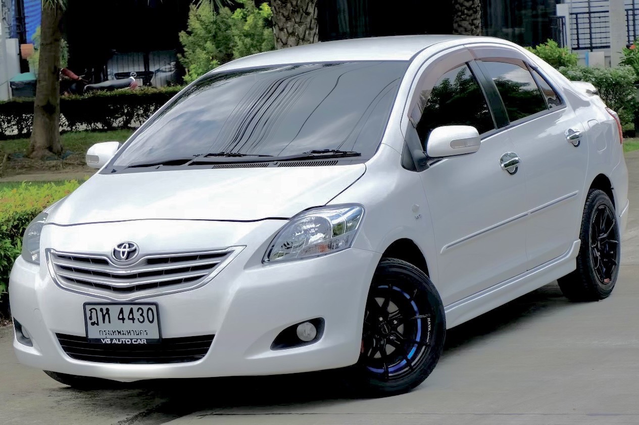 Toyota vios 1.5E ออโต้ เบนซิน ปี2010 สีขาว